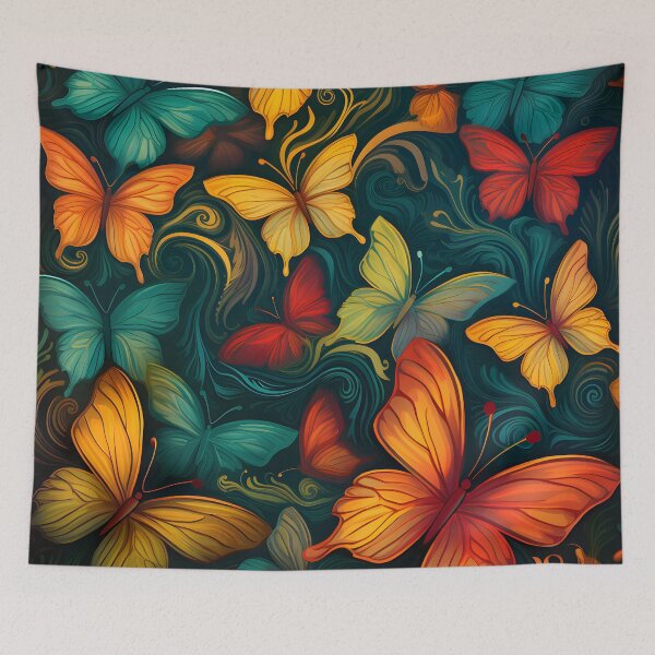Item preview, Elegant Butterfly Pattern designed and sold by taujiart.
