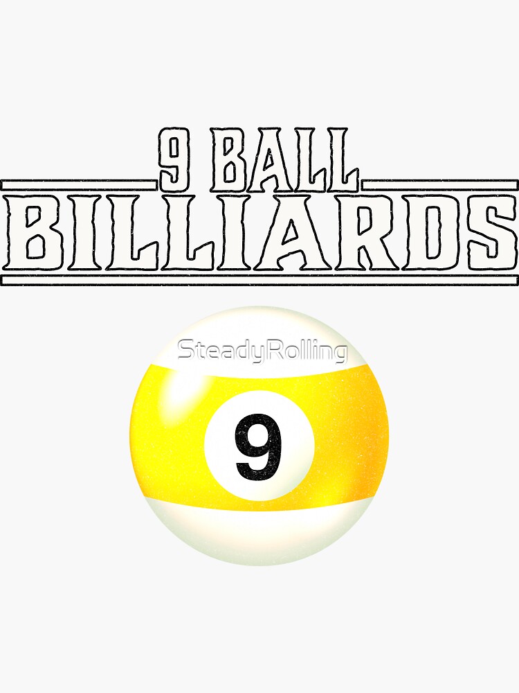 Realistic 8 Ball Pool Billiards Eight Ball Sticker for Sale by cinemapool