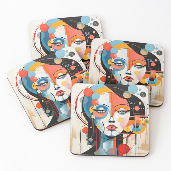 Item preview, Explore Simplistic & Minimalistic Japanese Geisha Portraits with a Majestic Touch designed and sold by ArtificialGenes.
