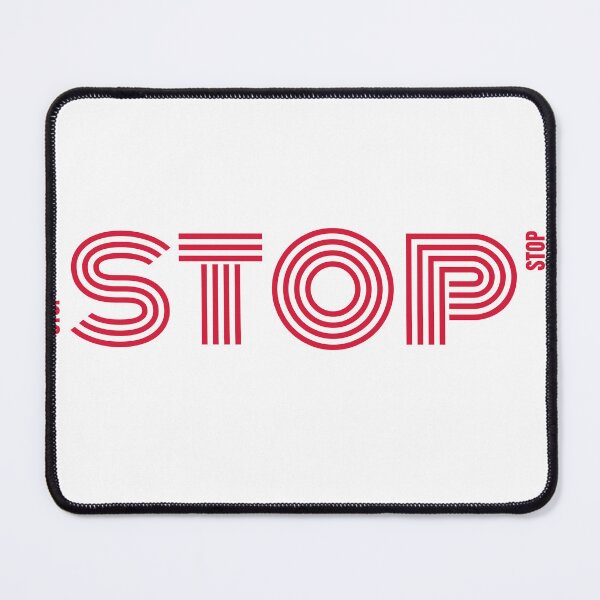 Item preview, Stop sign in red colores designed and sold by BlueGlam.