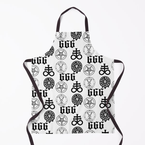 Item preview, Satanic Logos 666 Baphomet Sigil Lucifer Hexagram Leviathan Cross Set designed and sold by Reign Of Darkness.