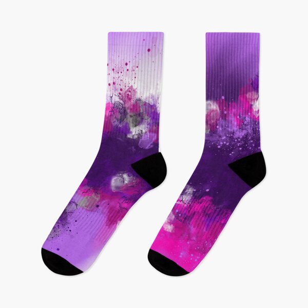 Item preview, Living In Lilac - Purple Monochrome Abstract designed and sold by Joey Santiago.
