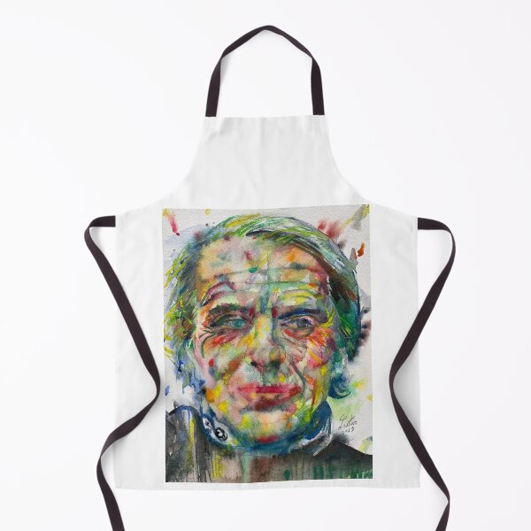 Item preview, GILLES DELEUZE watercolor portrait .1 designed and sold by lautir.