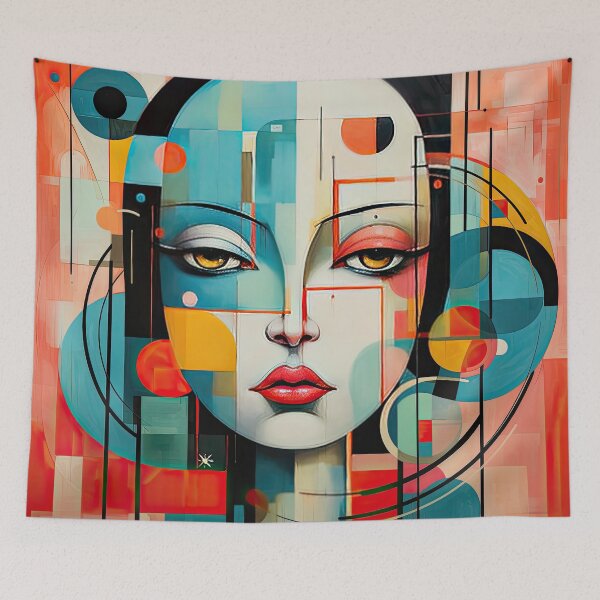 Item preview, Explore Simplistic & Minimalistic Japanese Geisha Portraits with a Majestic Touch designed and sold by ArtificialGenes.