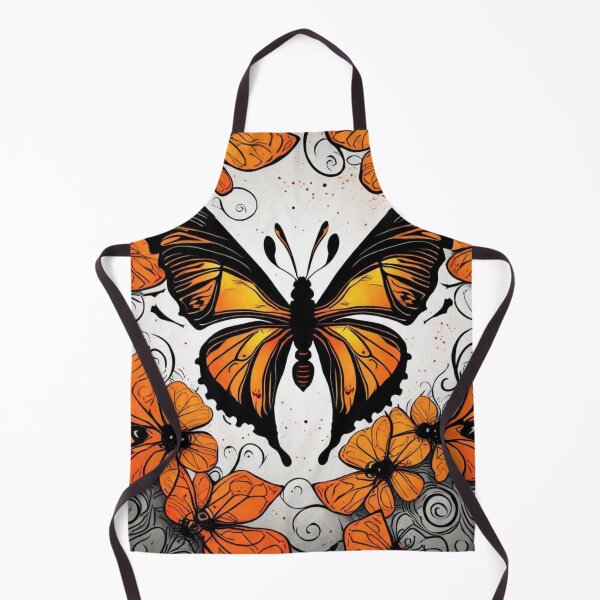Item preview, Scary Butterfly, Celebrate the Beauty of the Night: A Scary Butterfly in Bold Orange and Mysterious Black - A Captivating Design for the Brave and Bold designed and sold by NaaEchDesign ⭐⭐⭐⭐⭐.