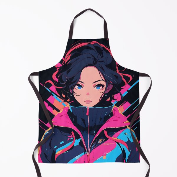 Artikelvorschau, Neon Anime Girl Art – Anime Wallpaper entworfen und verkauft von KAIGAME Art.