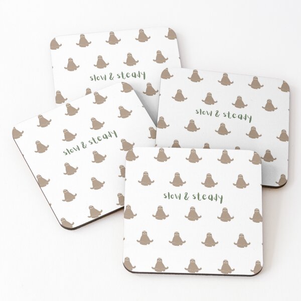 Item preview, Cute Sloth Seamless Pattern designed and sold by YuviMK.