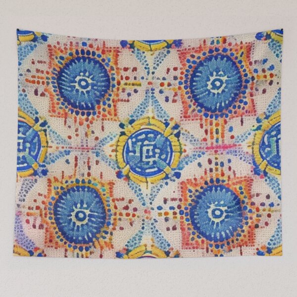Item preview, Antique blue pattern  designed and sold by Roxburylane.