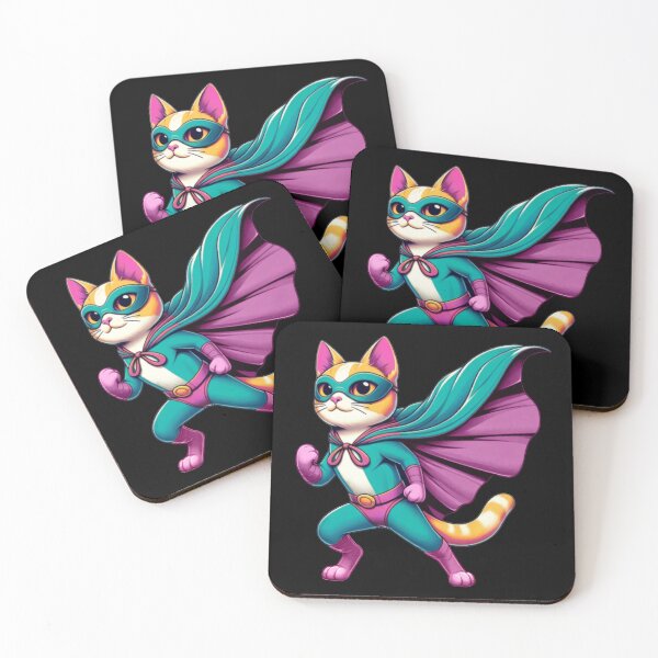 Item preview, Superhero Cat designed and sold by MythLegendLore.