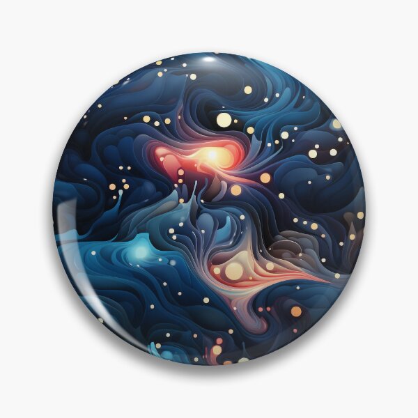 Item preview, Galactic Waves: Nightmarish Whimsy Illustration designed and sold by YYWDesigns.