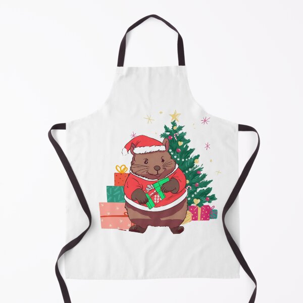 Item preview, wombat christmas lover designed and sold by ChromaHeaven.