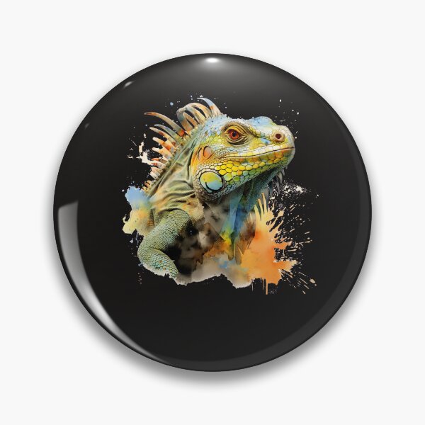 Item preview,  Iguana Owner | Iguana Watercolor Splash Art designed and sold by Monster  Merch.