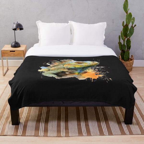 Item preview,  Iguana Owner | Iguana Watercolor Splash Art designed and sold by Monster  Merch.