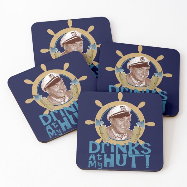 Item preview, Drinks At My Hut Dks designed and sold by Alema Art.