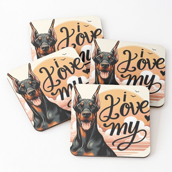 Item preview, natural ear doberman designed and sold by peach-lab01.