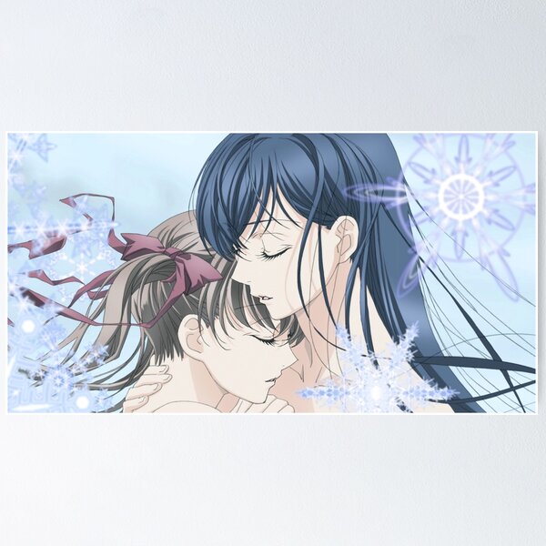 Rei x Claire, Watashi no Oshi wa Akuyaku Reijou, Yuri Anime, I'm In Love  with The Villainess Wataoshi Sticker for Sale by Everyday Inspiration