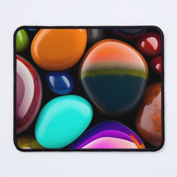 Item preview, Shimmering harmony: a composition of metallic shiny pebbles. designed and sold by Rostislav Bouda.