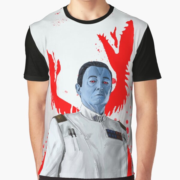 Vista previa del artículo con la obra «Gran Almirante Thrawn», diseñado y vendido por SurtonDesign.