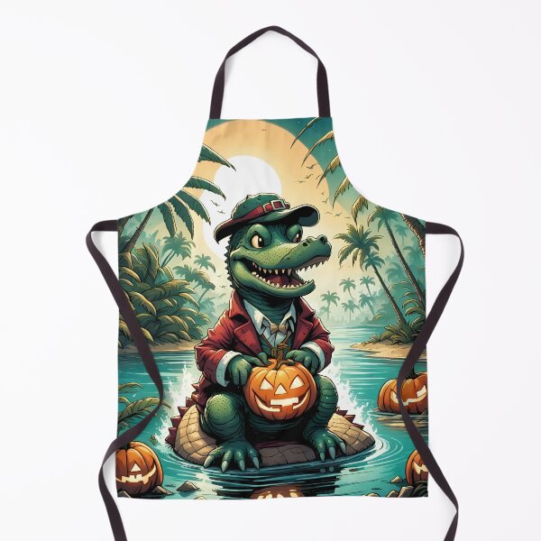 Item preview, Alligator Hustle for Pumpkins designed and sold by SeamCraft.