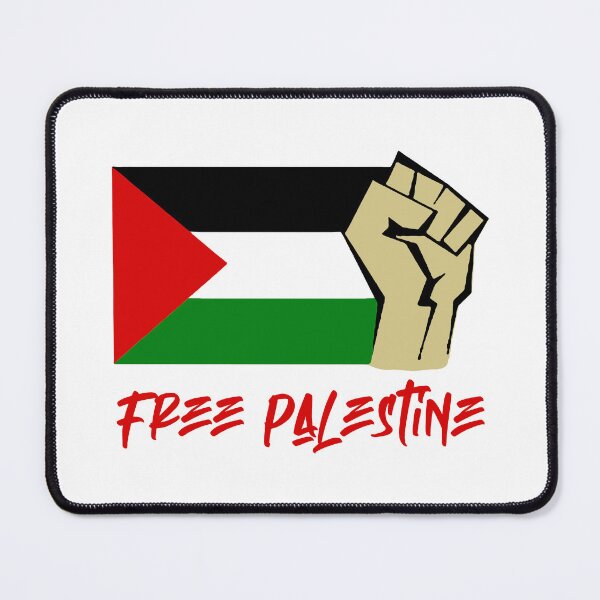 Item preview, Free Palestine Flag Power Fist designed and sold by Thelittlelord.