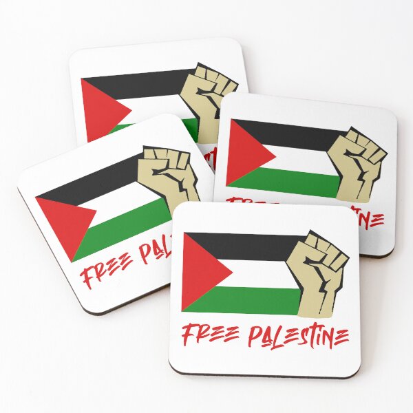 Item preview, Free Palestine Flag Power Fist designed and sold by Thelittlelord.