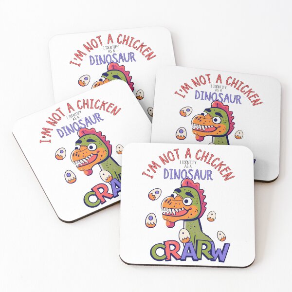 Item preview, Funny Chicken Dinosaur designed and sold by JosAwestuff.