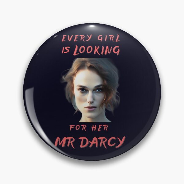 Item preview, Keira Knightley Mr Darcy quote designed and sold by JackFreestone.