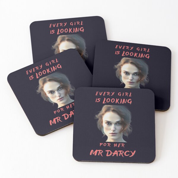Item preview, Keira Knightley Mr Darcy quote designed and sold by JackFreestone.
