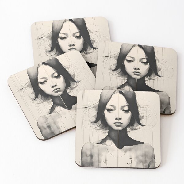 Item preview, Young girl with downcast eyes designed and sold by Hensfield.