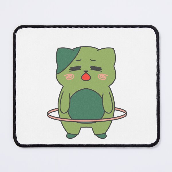 Item preview, Hula hoop Matcha Cat designed and sold by Dambee.