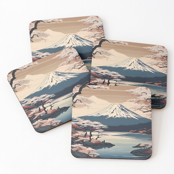 Artikelvorschau, Japanische Mount-Fuji-Szene entworfen und verkauft von scottanderson2.