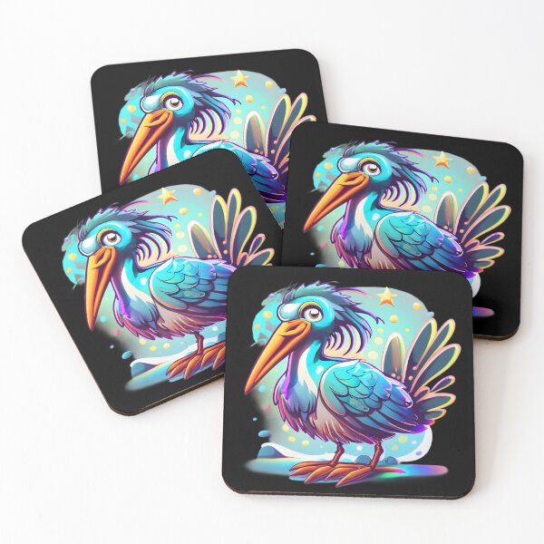 Item preview, Holographic Shoebill Stork designed and sold by Graphics Galore.