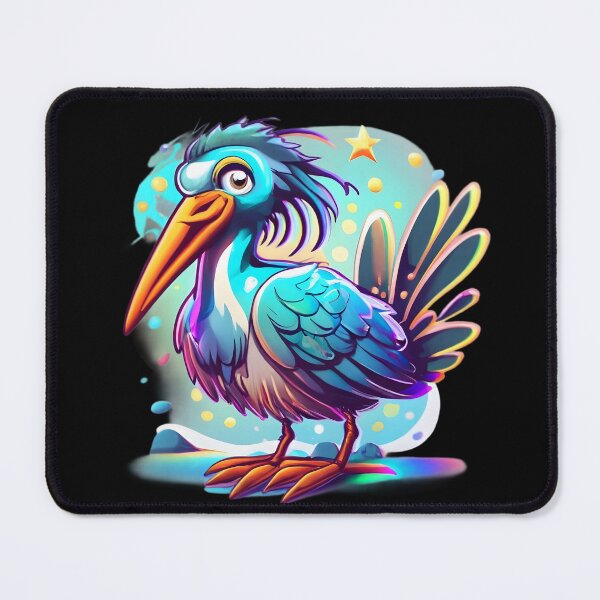 Item preview, Holographic Shoebill Stork designed and sold by Graphics Galore.