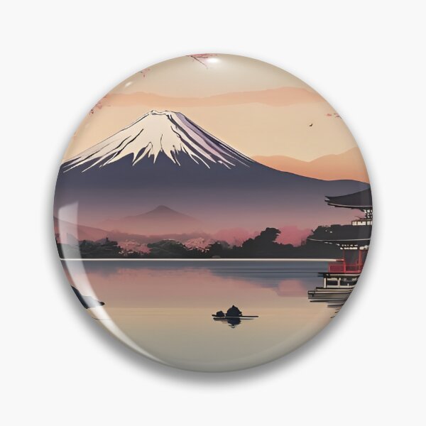 Item preview, Japanese Mount Fuji Scene designed and sold by scottanderson2.