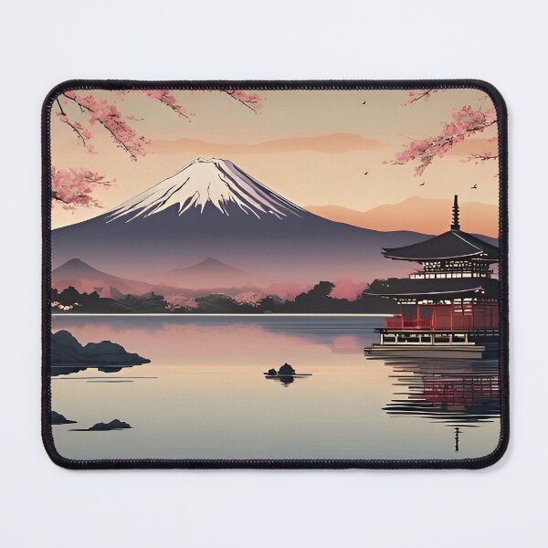 Item preview, Japanese Mount Fuji Scene designed and sold by scottanderson2.