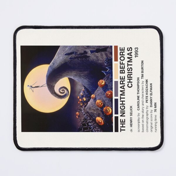 Item preview, The Nightmare Before Christmas (1993) Movie Poster designed and sold by YellowishCat15.