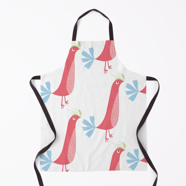 Item preview, Illustrated long-legged bird with colorful flowers designed and sold by vicempe.