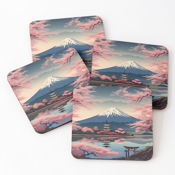 Item preview, Japanese Mount Fuji Scene designed and sold by scottanderson2.