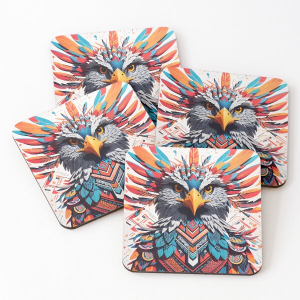Item preview, Neon Tribal Spirit Animals designed and sold by alim0355.