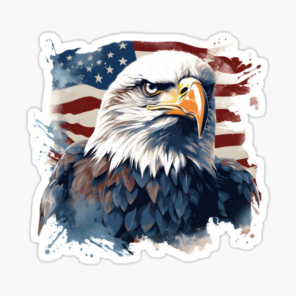 Item preview, Eagle & American Flag designed and sold by KSimpson838.