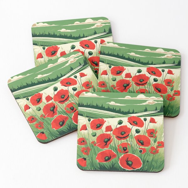 Item preview, Poppies 3 designed and sold by Hensfield.