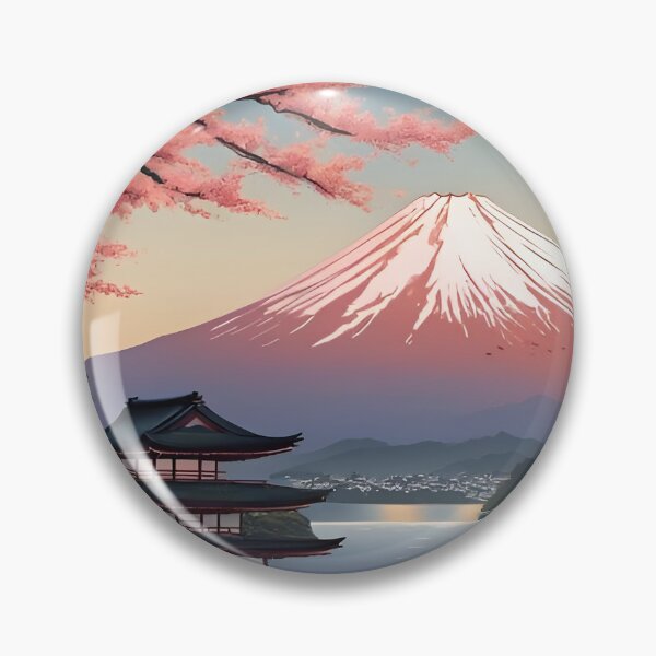 Item preview, Japanese Mount Fuji Scene designed and sold by scottanderson2.
