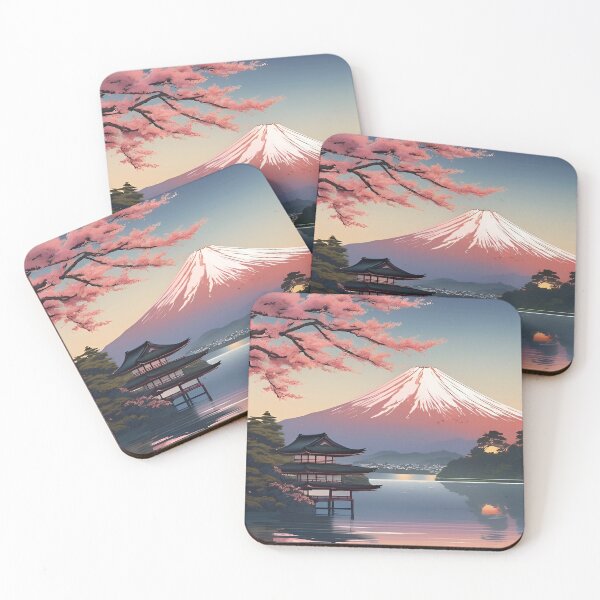 Item preview, Japanese Mount Fuji Scene designed and sold by scottanderson2.