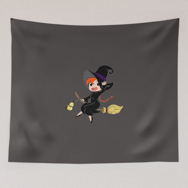Item preview, Chibi Witch Cat designed and sold by ShenjiuShop.