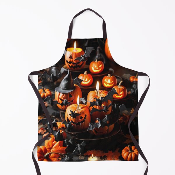 Item preview, Halloween, pumpkins, candles and bats designed and sold by rakeluxy.