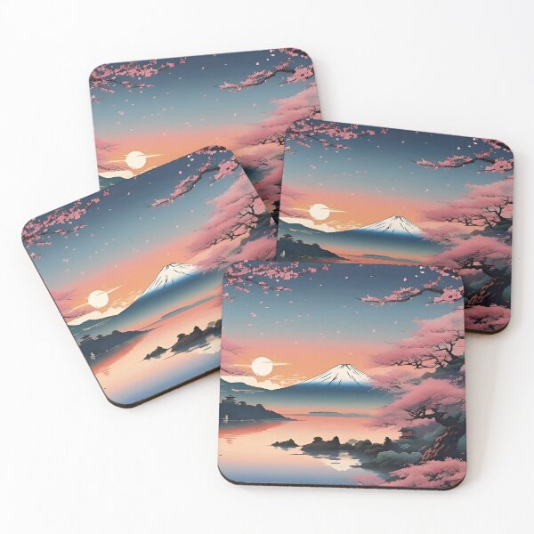 Item preview, Japanese Mount Fuji Scene designed and sold by scottanderson2.