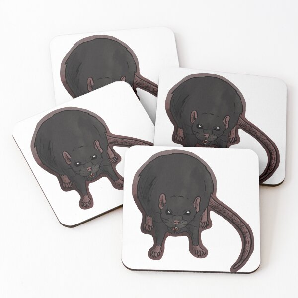 Item preview, Fiendish zombie rat designed and sold by RootSpellStudio.