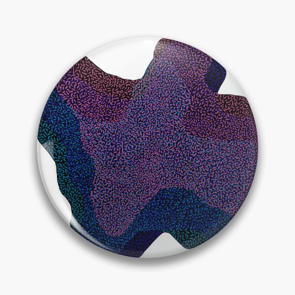 Item preview, Abstract oil puddle (pink, blue/white background) designed and sold by MentaLee.