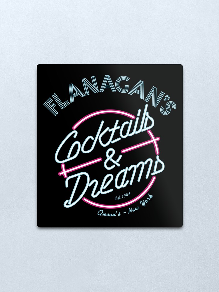 Alternate view of Flanagan's - Cocktails & Dreams Variant Metal Print