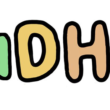 Artwork thumbnail, Colourful AuDHD illustration (ADHD and autism) by NeurodiverseTea